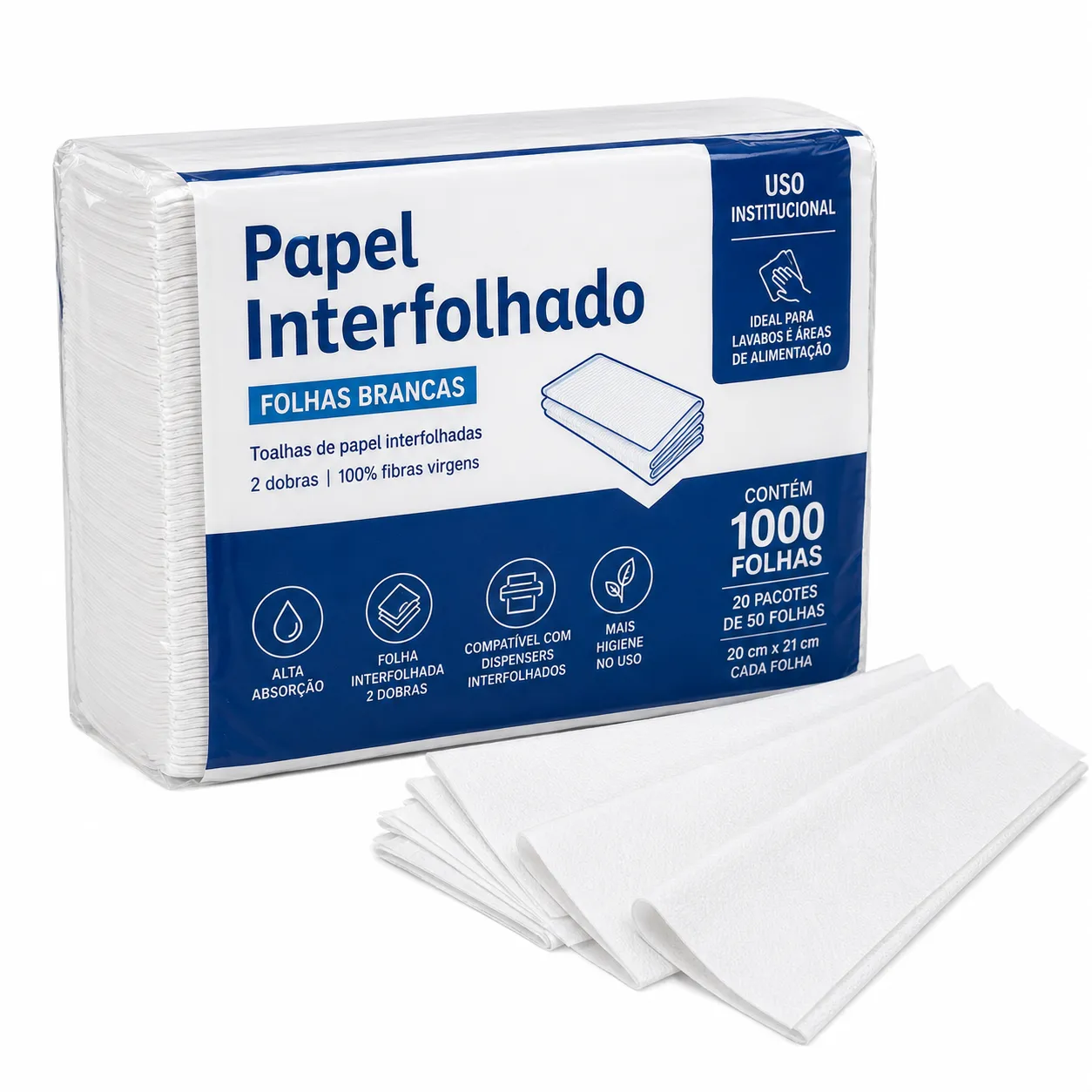 Papel interfolhado